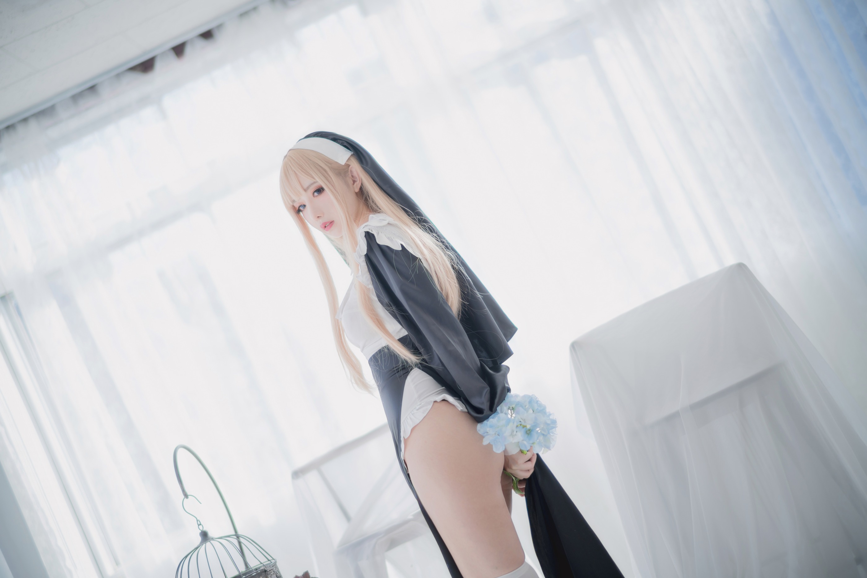 图片[1]-Shika小鹿鹿 – NO.083 修女 [16P]-XikXak
